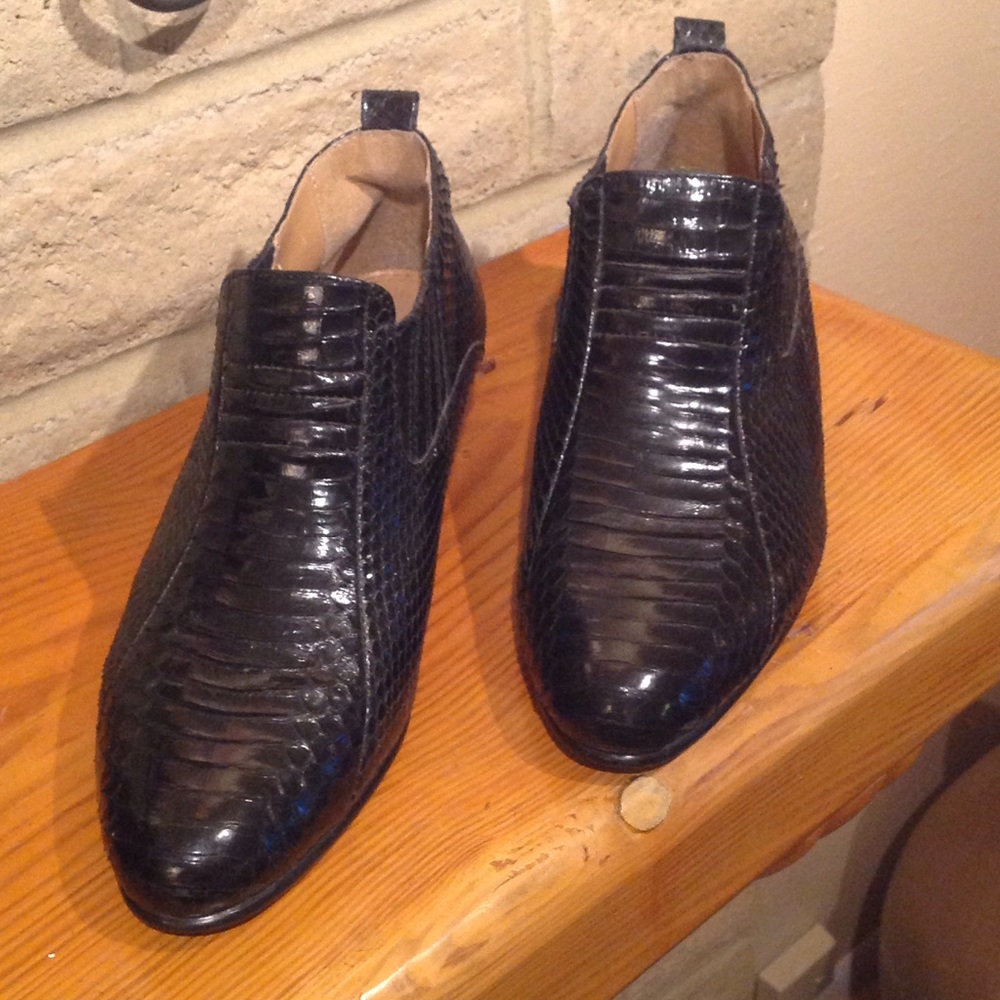 Black snake genuine boots